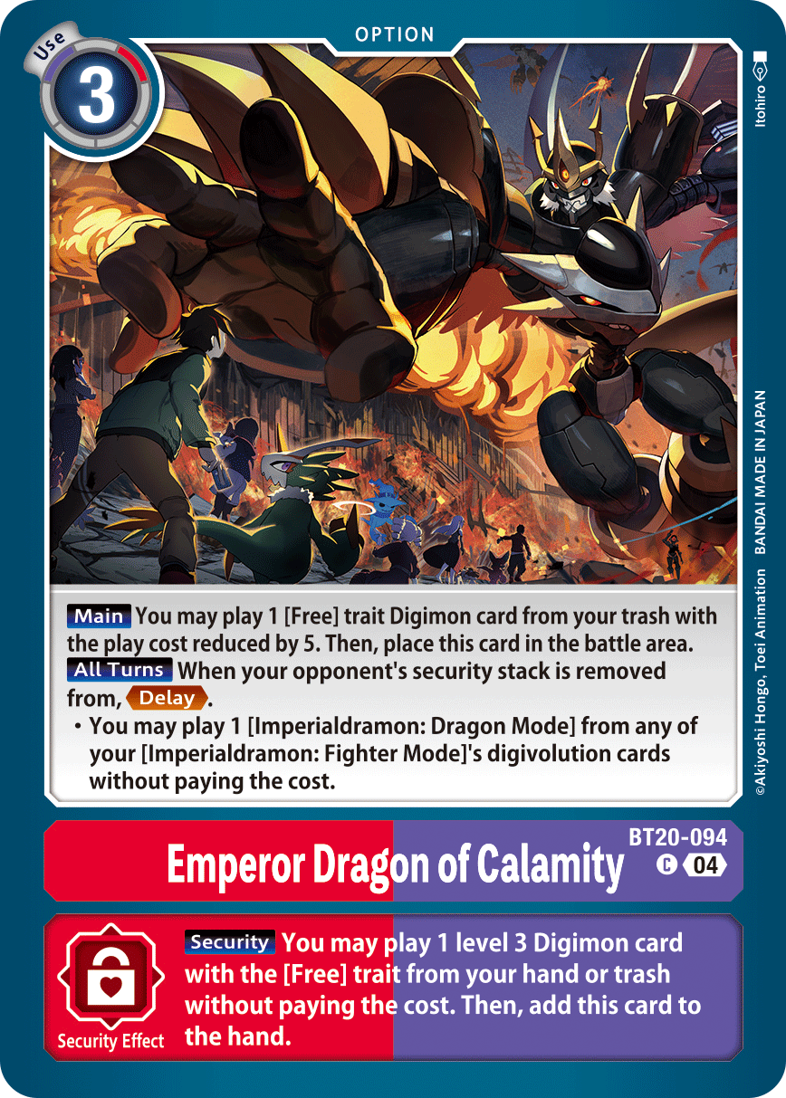 Emperor Dragon of Calamity - Digimon