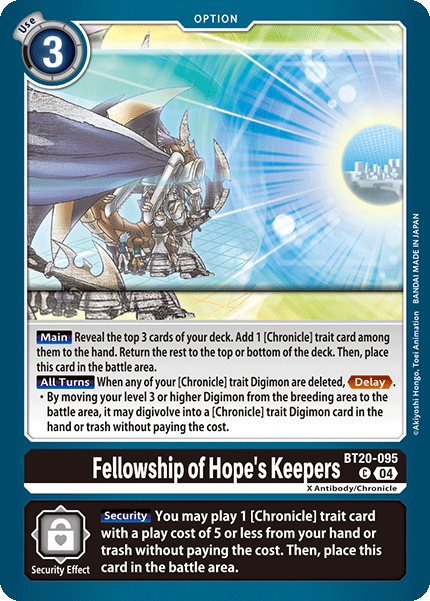 Fellowship of Hope's Keepers - Digimon