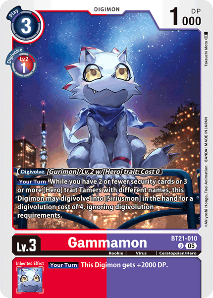 Gammamon - Digimon