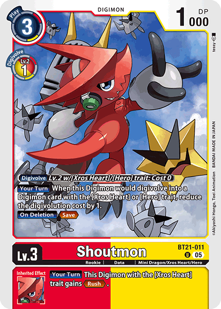 Shoutmon - Digimon