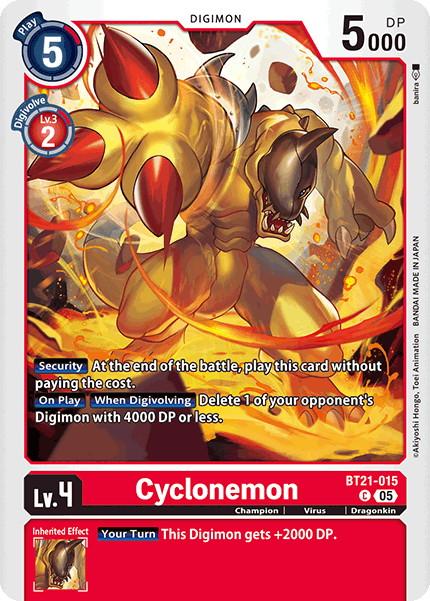 Cyclonemon - Digimon