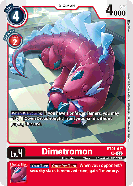 Dimetromon - Digimon