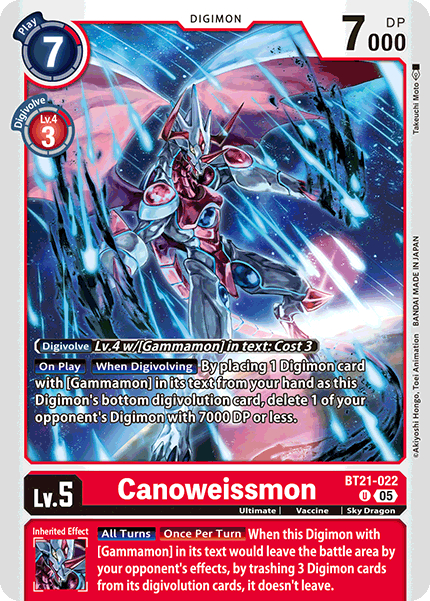 Canoweissmon - Digimon