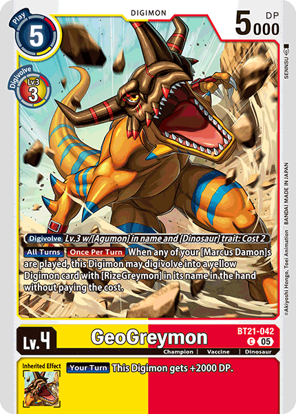 GeoGreymon - Digimon