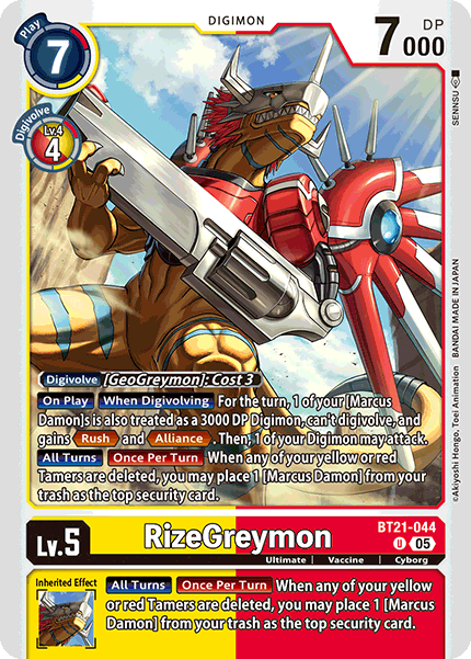 RizeGreymon - Digimon