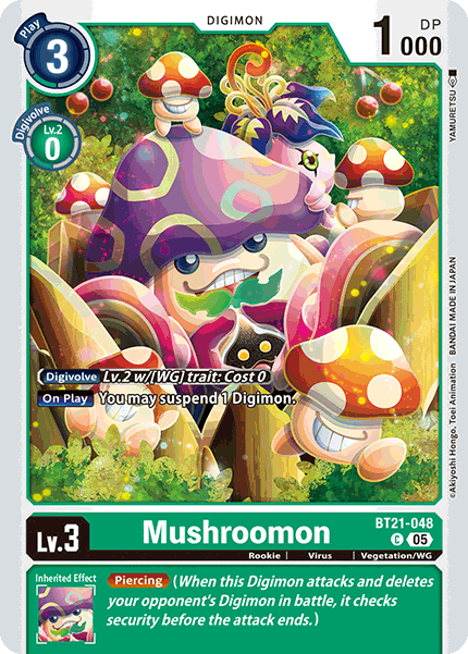 Mushroomon - Digimon