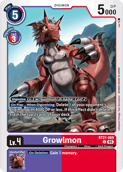Growlmon - Digimon