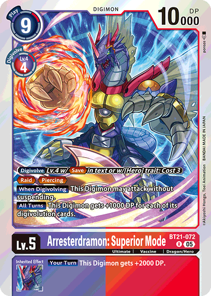 Arresterdramon: Superior Mode - Digimon