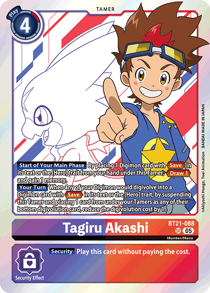 Tagiru Akashi - Digimon