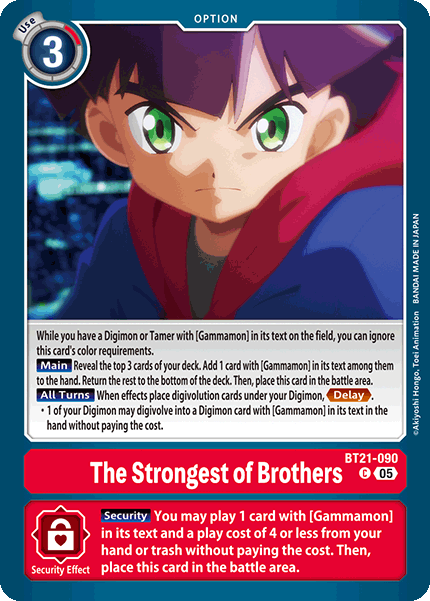 The Strongest of Brothers - Digimon