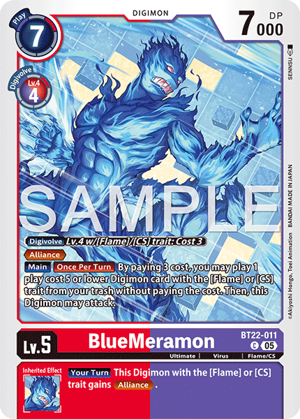 BlueMeramon - Digimon