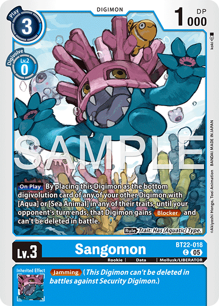 Sangomon - Digimon