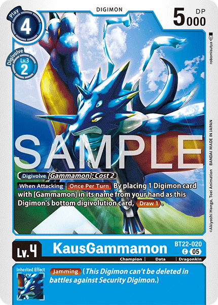 KausGammamon - Digimon
