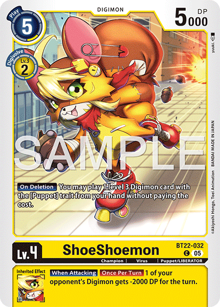 ShoeShoemon - Digimon