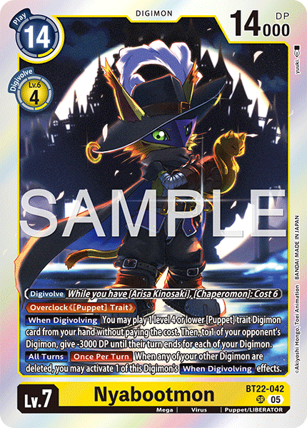 Nyabootmon - Digimon