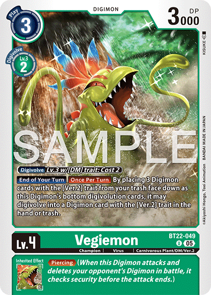 Vegiemon - Digimon
