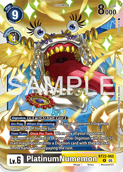 PlatinumNumemon - Digimon