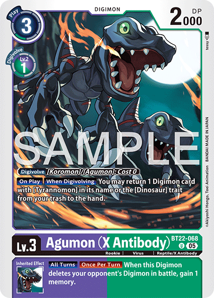 Agumon (X Antibody) - Digimon