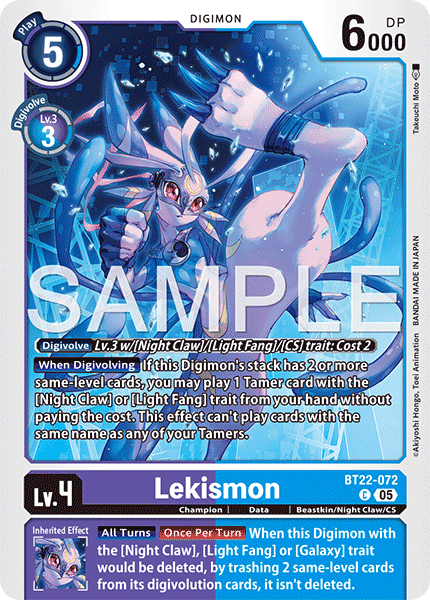 Lekismon - Digimon