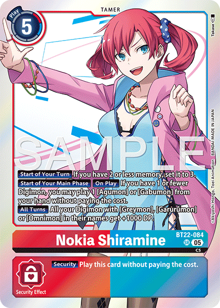 Nokia Shiramine - Digimon