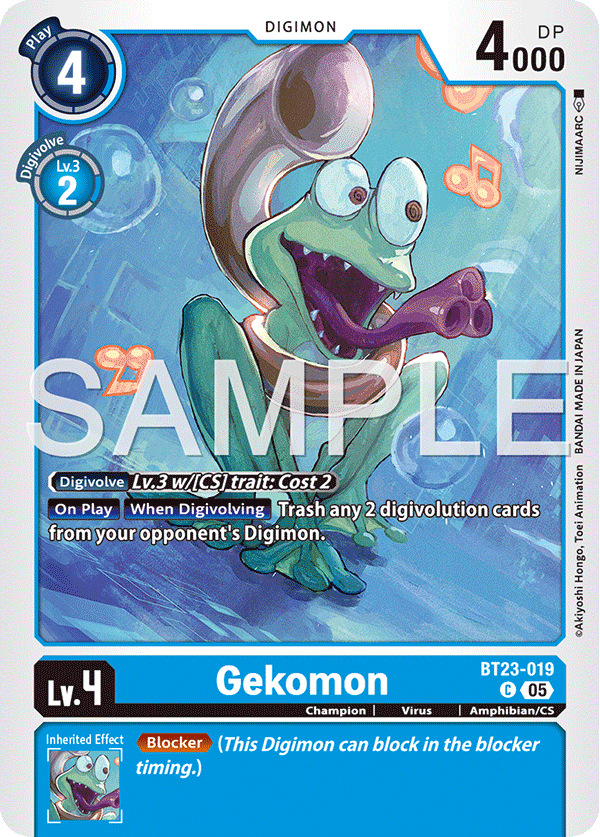 Gekomon - Digimon