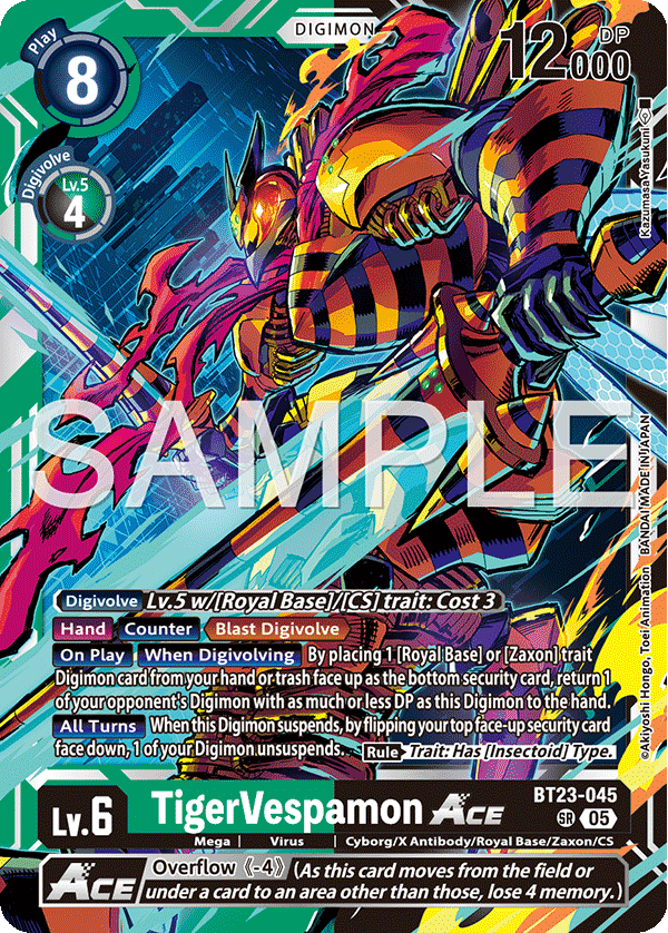 TigerVespamon - Digimon