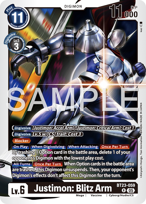 Justimon: Blitz Arm - Digimon