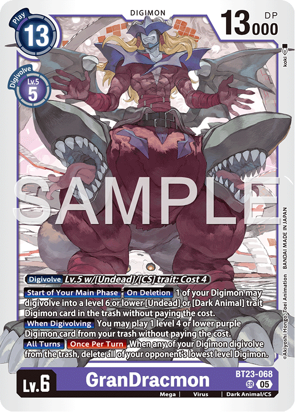 GranDracmon - Digimon