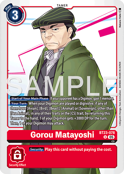 Goro Matayoshi - Digimon