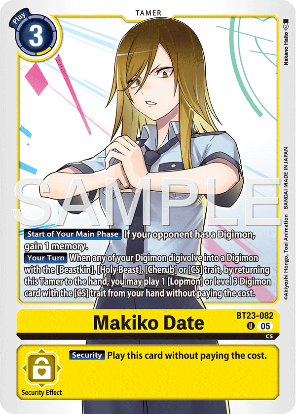 Makiko Date - Digimon