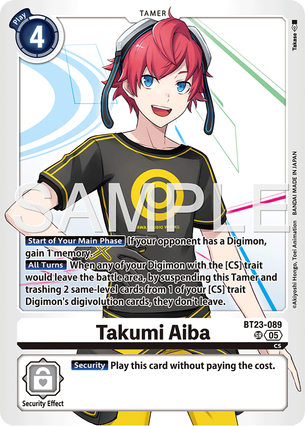 Takumi Aiba - Digimon