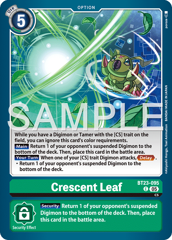 Crescent Leaf - Digimon