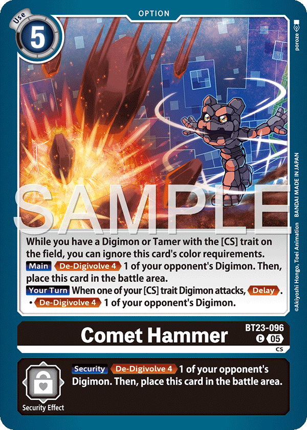Comet Hammer - Digimon