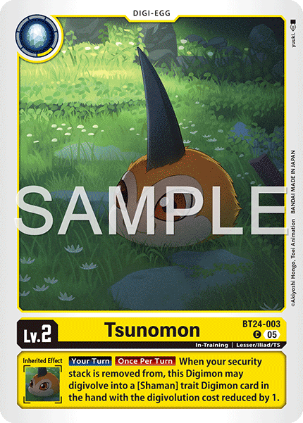 Tsunomon - Digimon