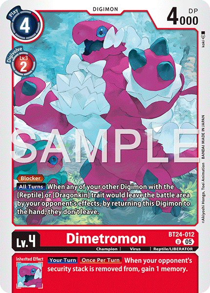 Dimetromon - Digimon