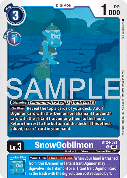 SnowGoblimon - Digimon