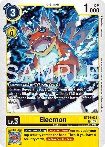 Elecmon - Digimon