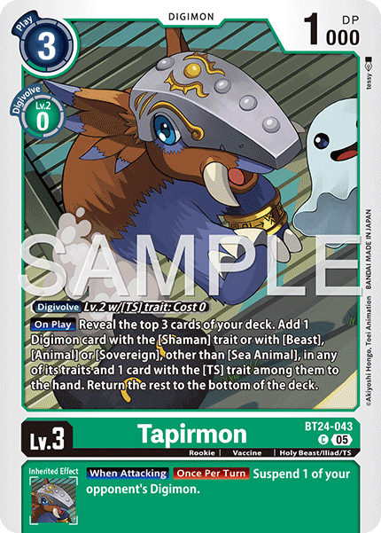 Tapirmon - Digimon