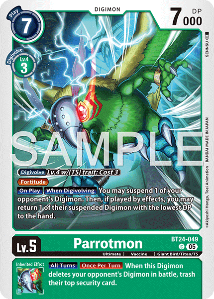 Parrotmon - Digimon