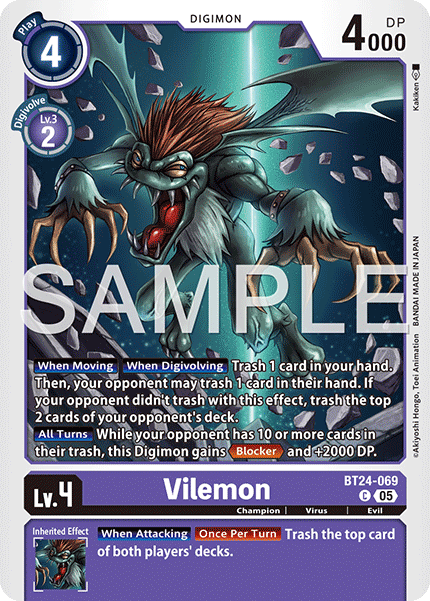 Vilemon - Digimon