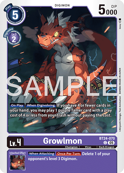 Growlmon - Digimon