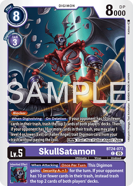 SkullSatamon - Digimon
