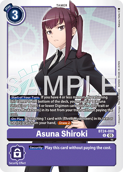 Asuna Shiroki - Digimon