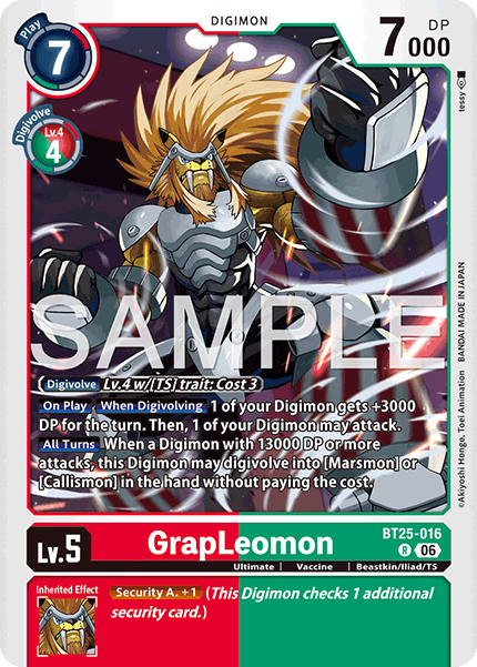 GrapLeomon - Digimon