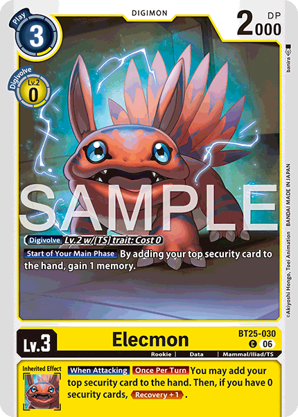 Elecmon - Digimon