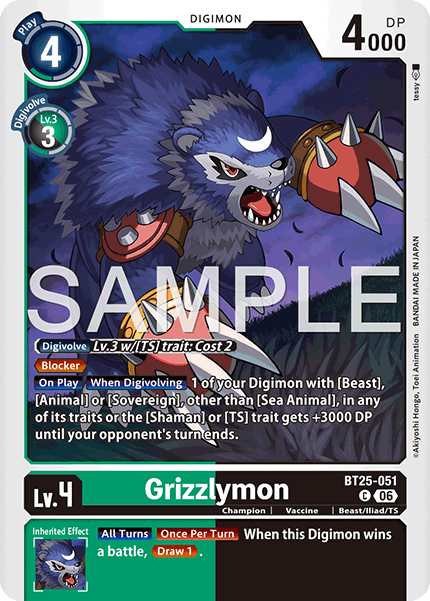 Grizzlymon - Digimon