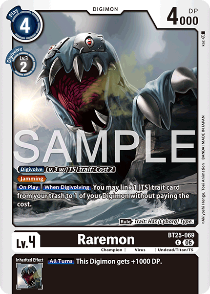 Raremon - Digimon