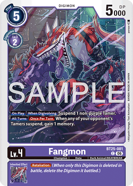 Fangmon - Digimon