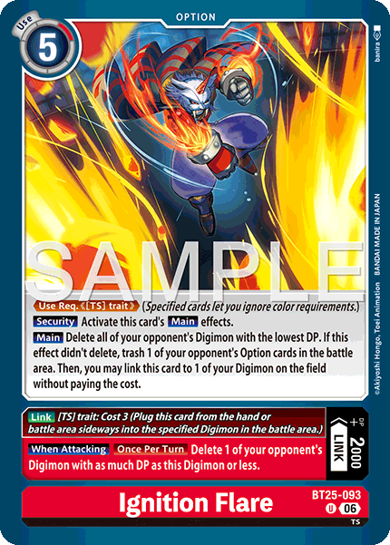 Ignition Flare - Digimon