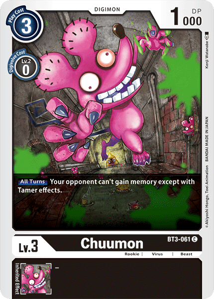 Chuumon - Digimon